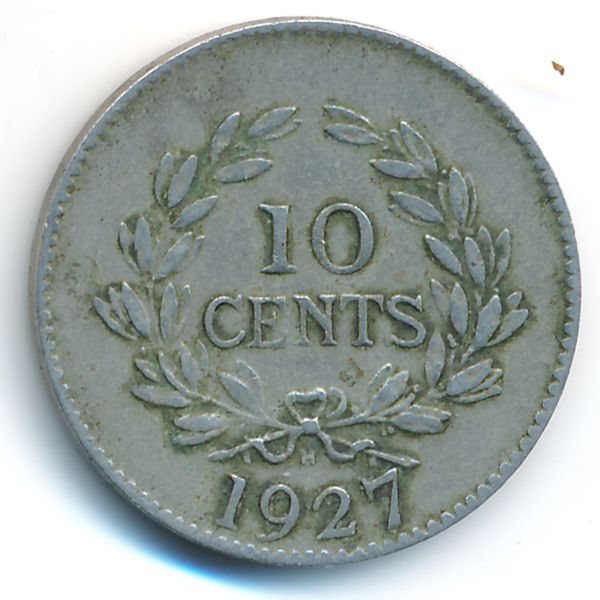 Саравак, 10 центов (1927 г.)