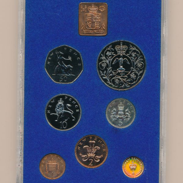 Великобритания, Набор монет (1977 г.)