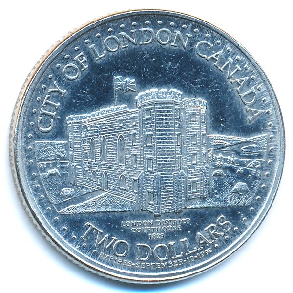Канада., 2 доллара (1993 г.)