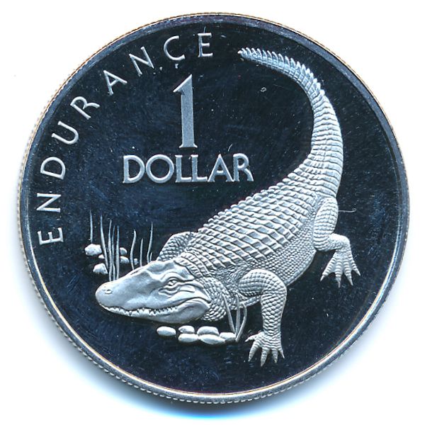 Гайана, 1 доллар (1977 г.)