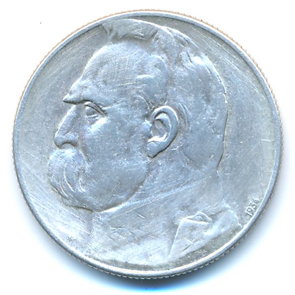 Польша, 5 злотых (1934 г.)