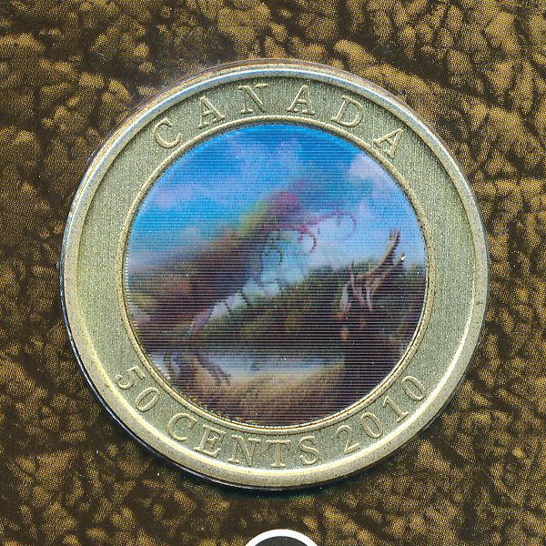 Канада, 50 центов (2010 г.)