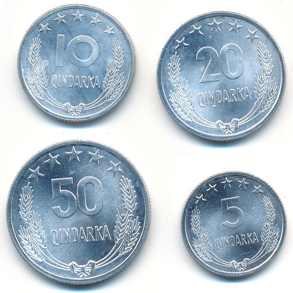 Албания, Набор монет (1964 г.)