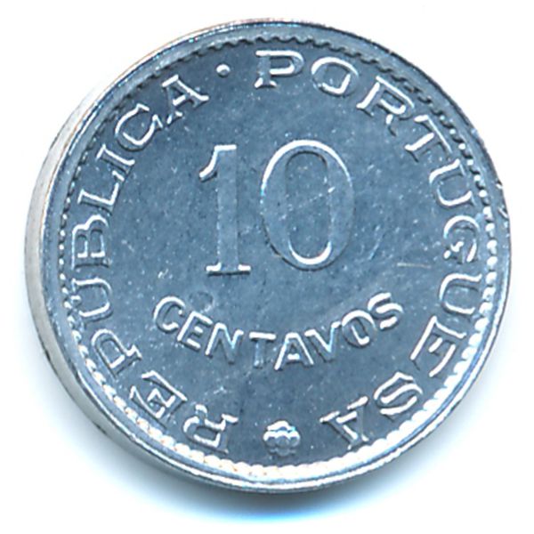 Гвинея-Бисау, 10 сентаво (1973 г.)