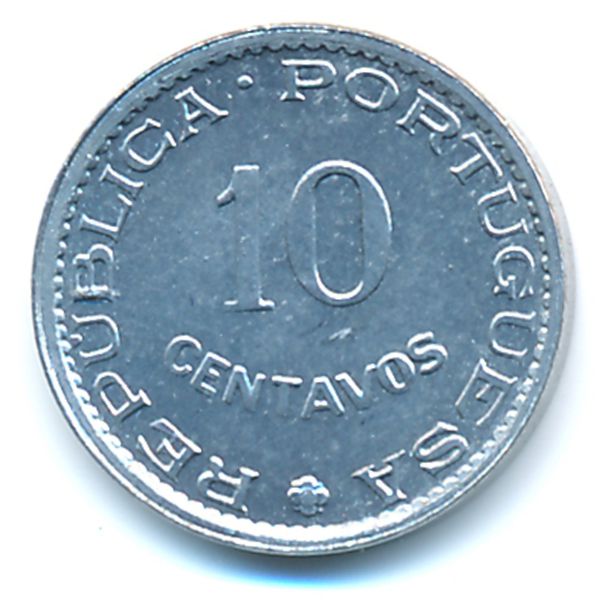 Гвинея-Бисау, 10 сентаво (1973 г.)