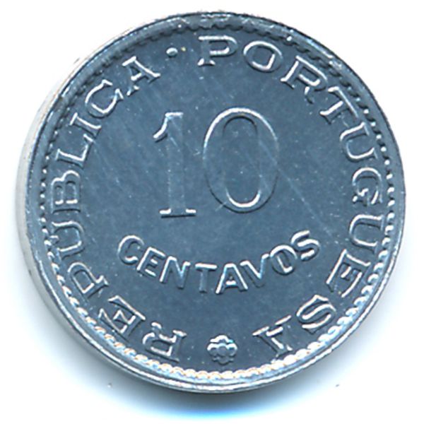 Гвинея-Бисау, 10 сентаво (1973 г.)