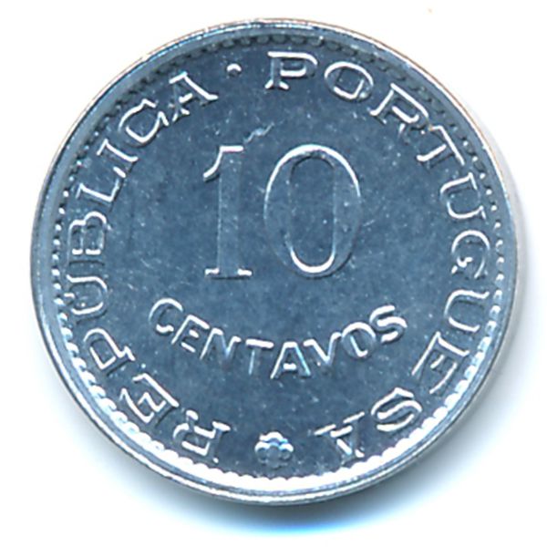 Гвинея-Бисау, 10 сентаво (1973 г.)