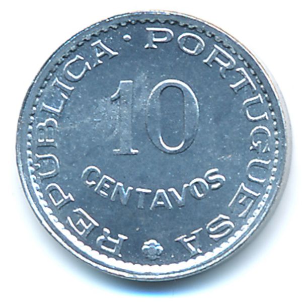 Гвинея-Бисау, 10 сентаво (1973 г.)