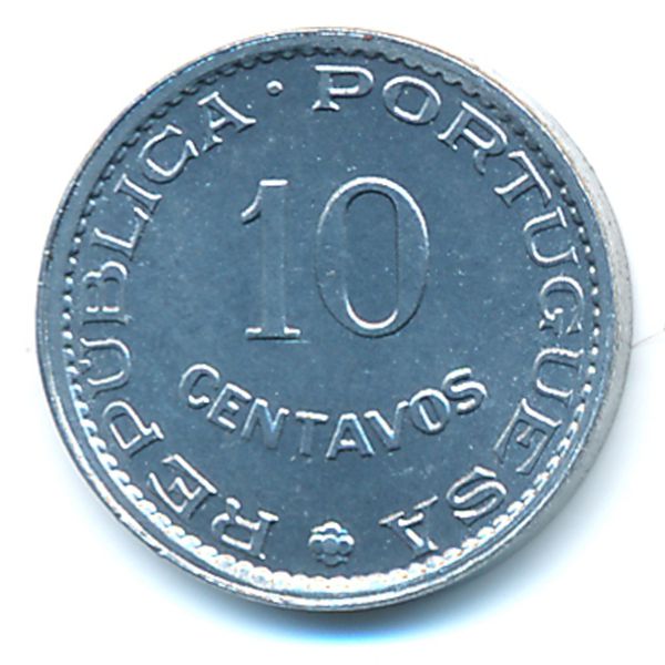 Гвинея-Бисау, 10 сентаво (1973 г.)