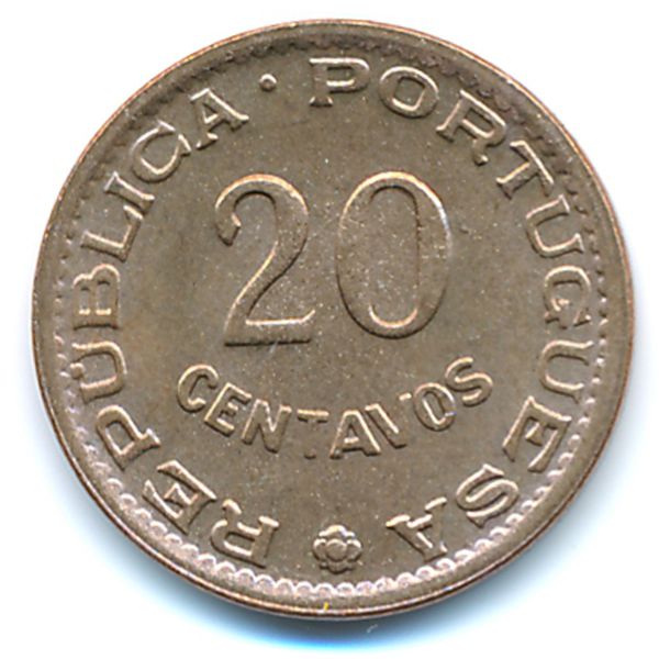 Гвинея-Бисау, 20 сентаво (1973 г.)