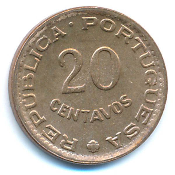 Гвинея-Бисау, 20 сентаво (1973 г.)