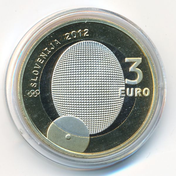 Словения, 3 евро (2012 г.)