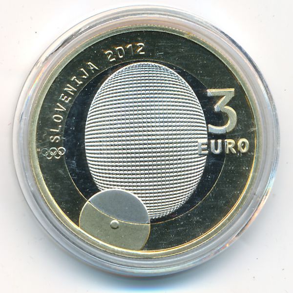 Словения, 3 евро (2012 г.)
