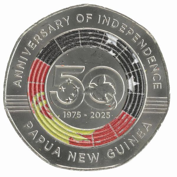 Папуа - Новая Гвинея, 50 тоа (2025 г.)