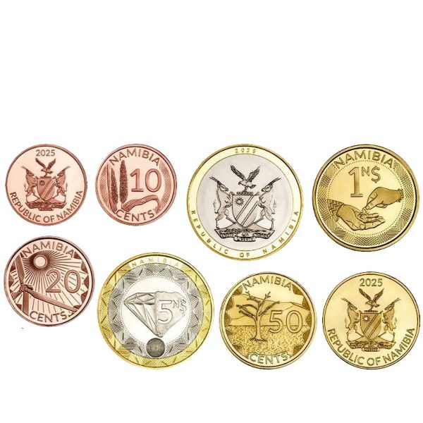 Намибия, Набор монет (2025 г.)