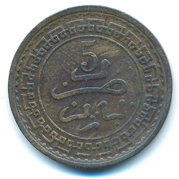 Марокко, 5 мазун (1903 г.)