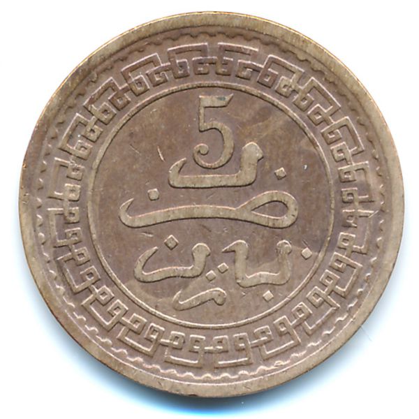Марокко, 5 мазун (1903 г.)