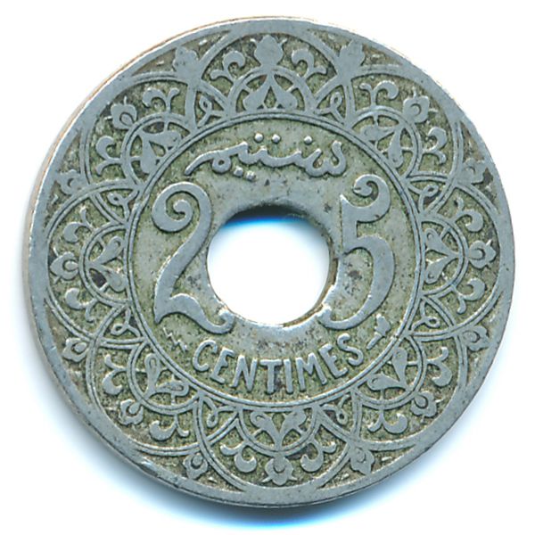 Марокко, 25 сентим (1924 г.)