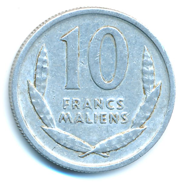 Мали, 10 франков (1961 г.)