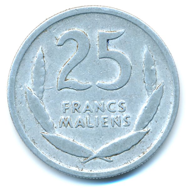 Мали, 25 франков (1961 г.)