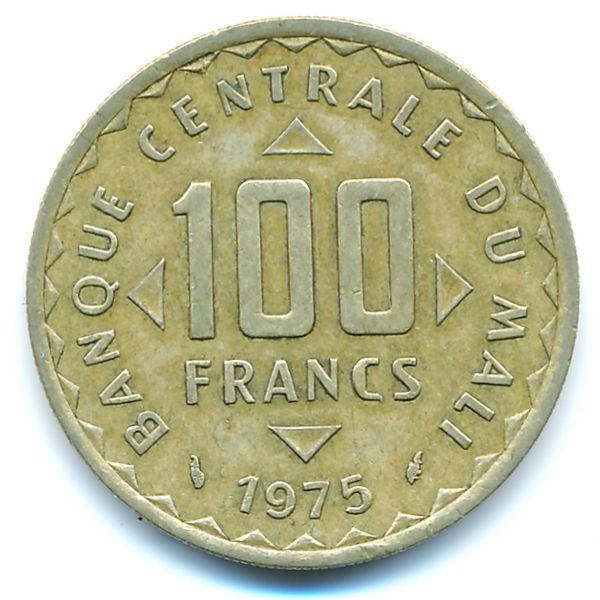 Мали, 100 франков (1975 г.)