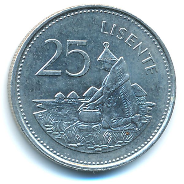 Лесото, 25 лисенте (1985 г.)