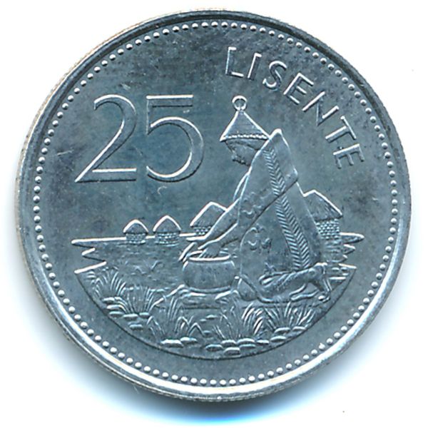 Лесото, 25 лисенте (1985 г.)