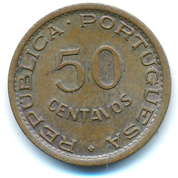 Гвинея-Бисау, 50 сентаво (1952 г.)