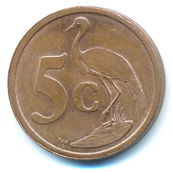 ЮАР, 5 центов (2004 г.)
