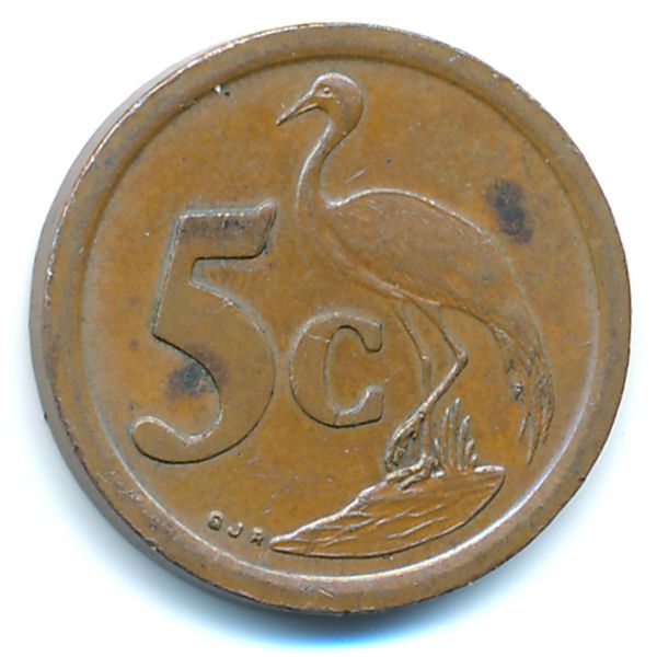 ЮАР, 5 центов (1994 г.)