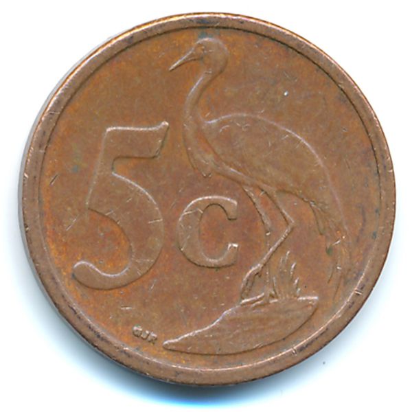 ЮАР, 5 центов (2006 г.)