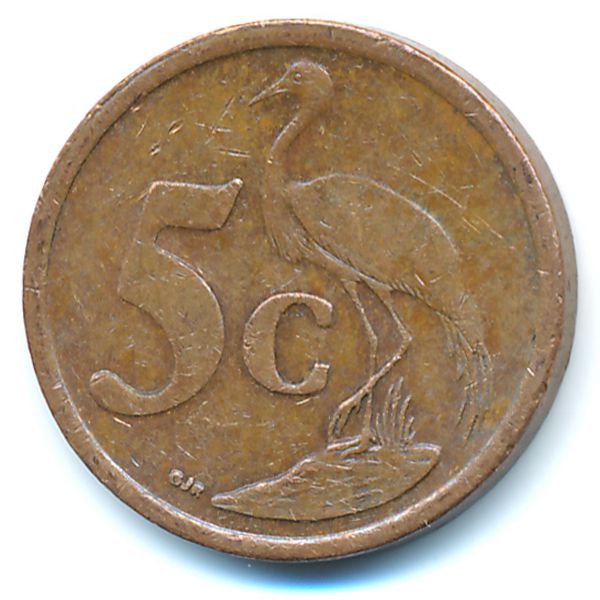 ЮАР, 5 центов (2006 г.)