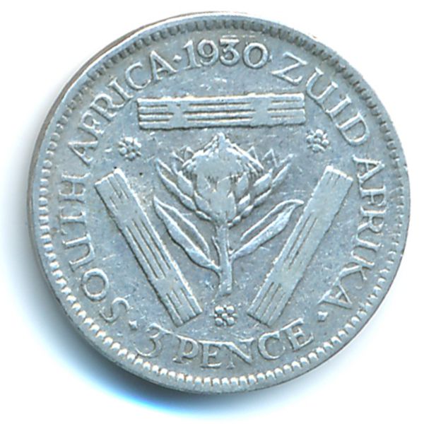ЮАР, 3 пенса (1930 г.)