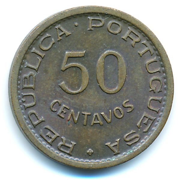 Ангола, 50 сентаво (1953 г.)