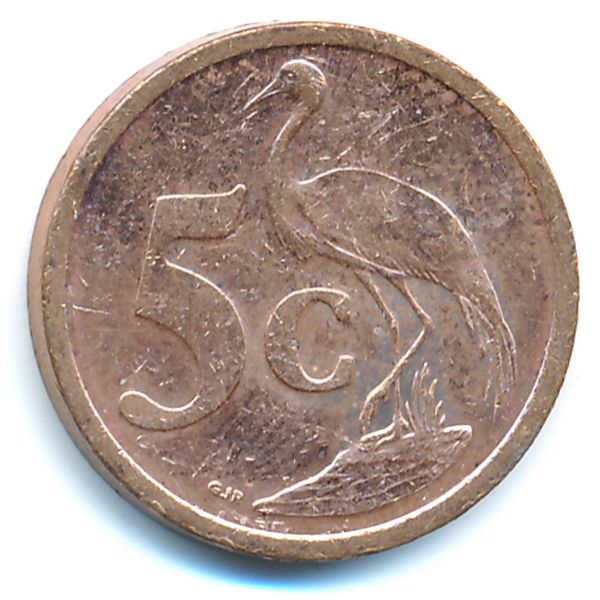 ЮАР, 5 центов (2010 г.)