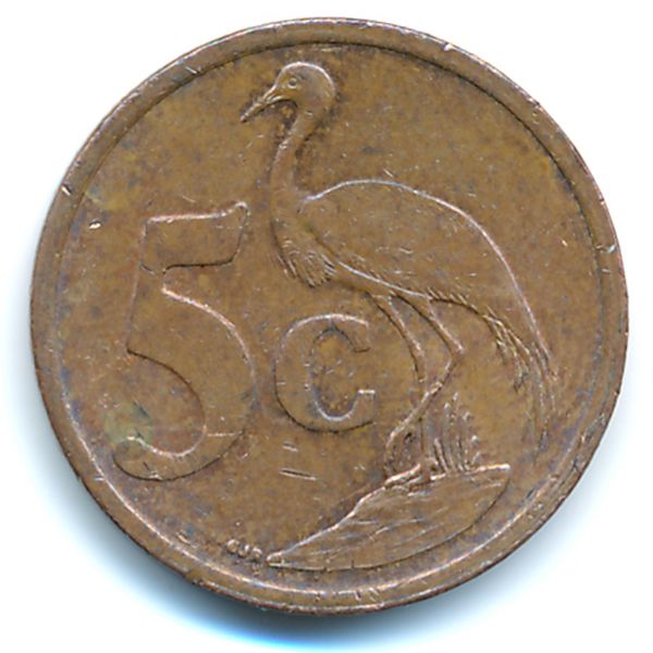 ЮАР, 5 центов (2000 г.)