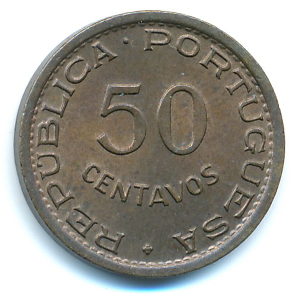 Ангола, 50 сентаво (1957 г.)