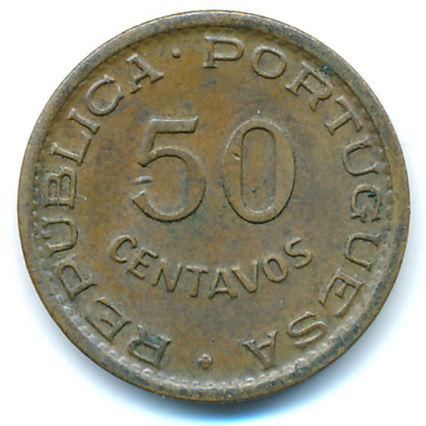 Ангола, 50 сентаво (1958 г.)