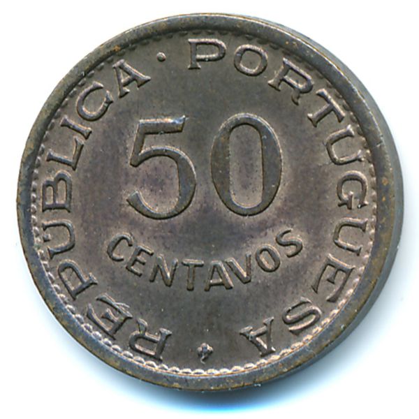 Ангола, 50 сентаво (1958 г.)