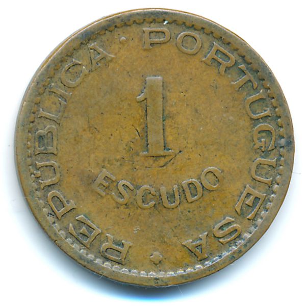 Ангола, 1 эскудо (1956 г.)