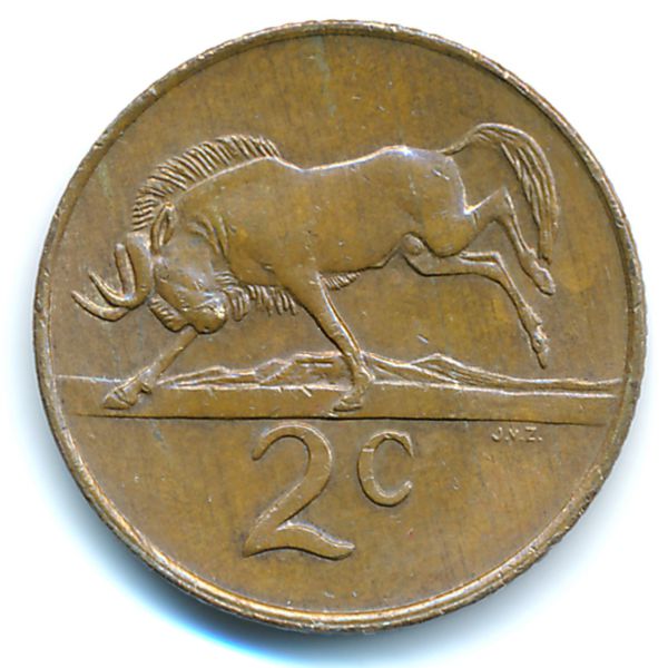 ЮАР, 2 цента (1987 г.)