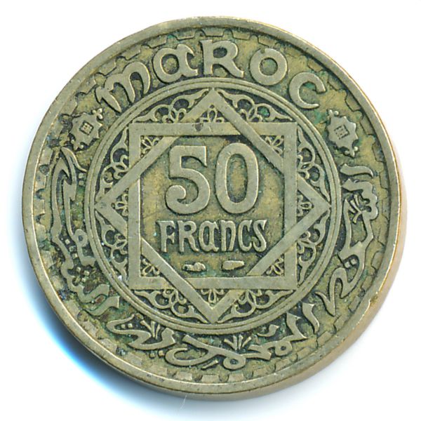 Марокко, 50 франков (1951 г.)