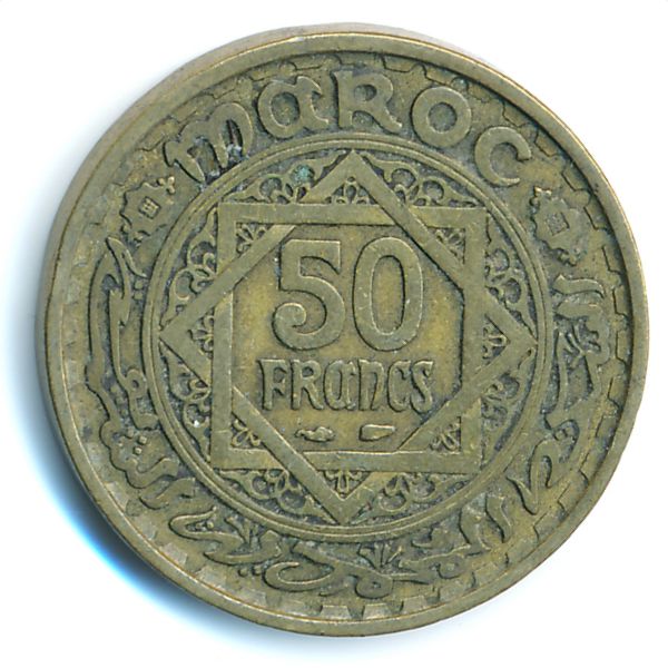 Марокко, 50 франков (1951 г.)