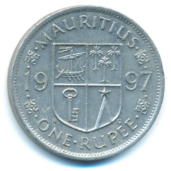 Маврикий, 1 рупия (1997 г.)