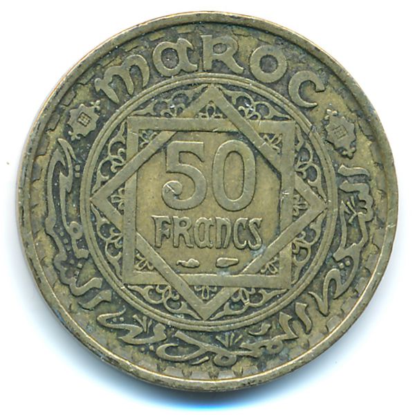 Марокко, 50 франков (1951 г.)
