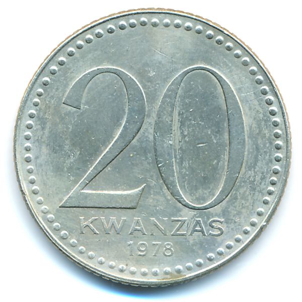Ангола, 20 кванза (1978 г.)