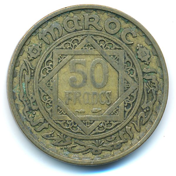 Марокко, 50 франков (1952 г.)