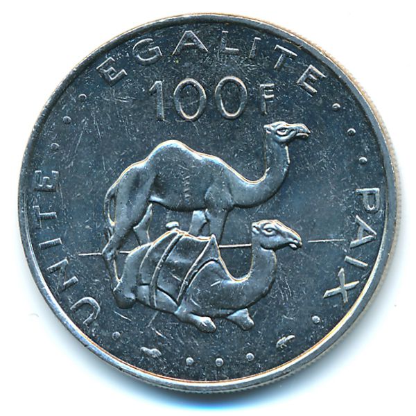 Джибути, 100 франков (1991 г.)