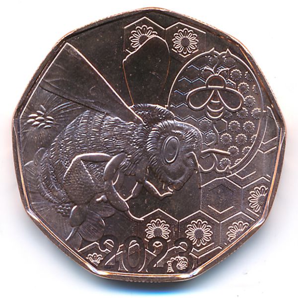 Австрия, 5 евро (2023 г.)
