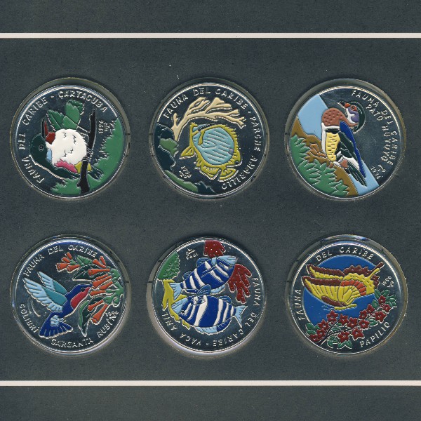 Куба, Набор монет (1996 г.)